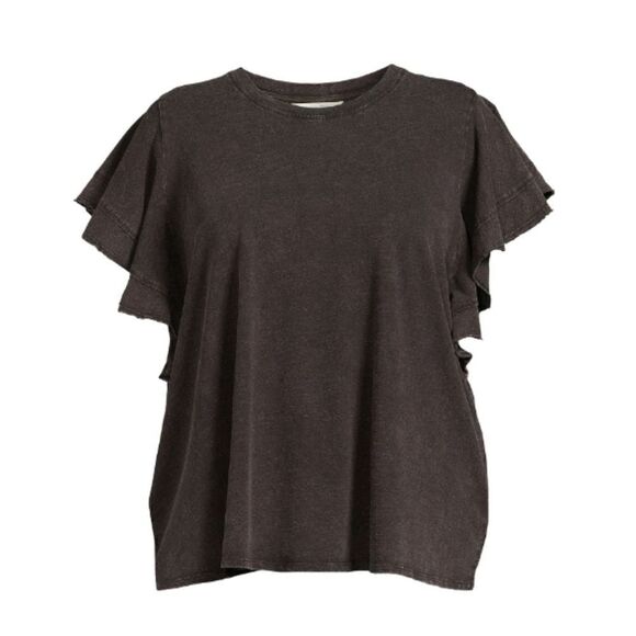 WOMENS Plus Size Flutter Sleeve Knit Top T-Shirt Blouses 2-Pack Size XXL - Picture 7 of 14